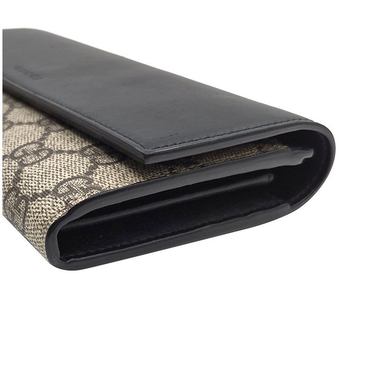 Gucci GG Supreme Canvas Long Wallet (779785)