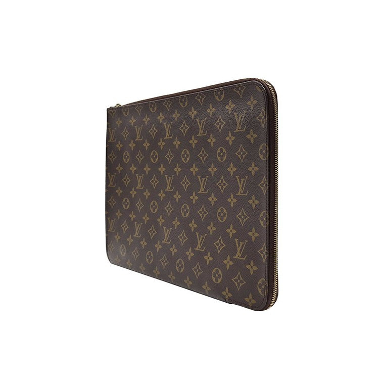 Louis Vuitton Monogram Pochette Document Clutch