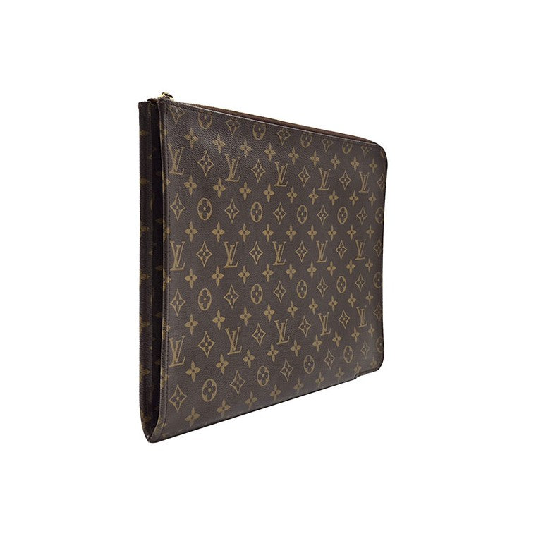 Louis Vuitton Monogram Pochette Document Clutch