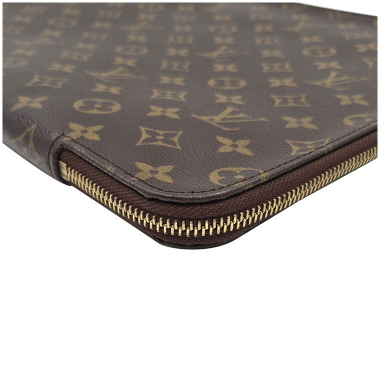 Louis Vuitton Monogram Pochette Document Clutch