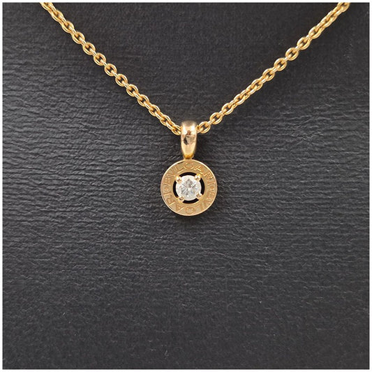 Bulgari 1p diamond necklace