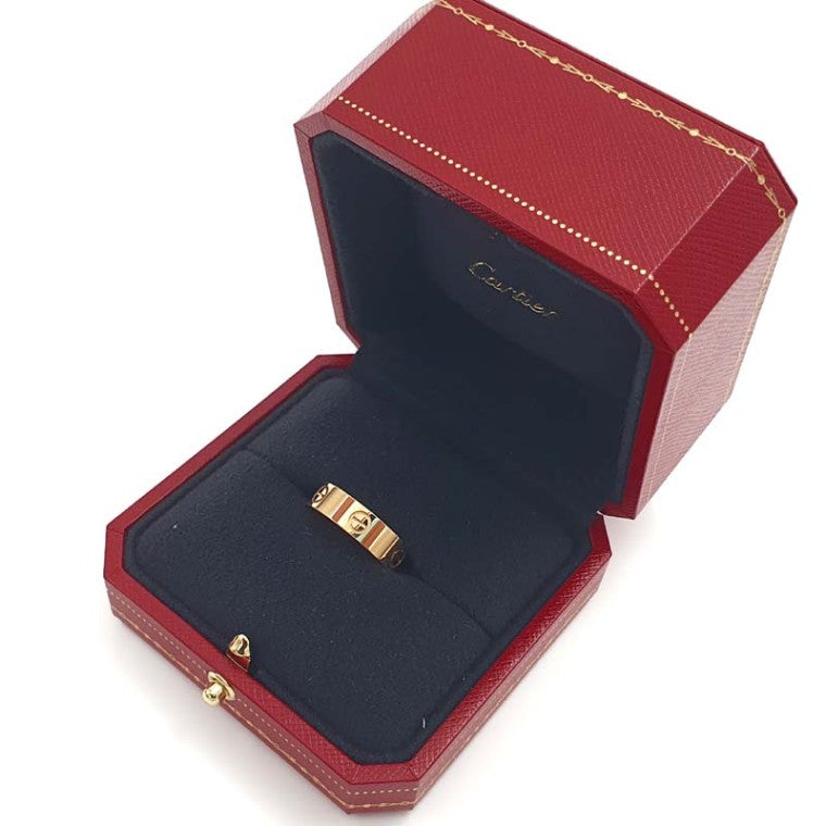 Cartier Love Ring Yellow Gold (58)