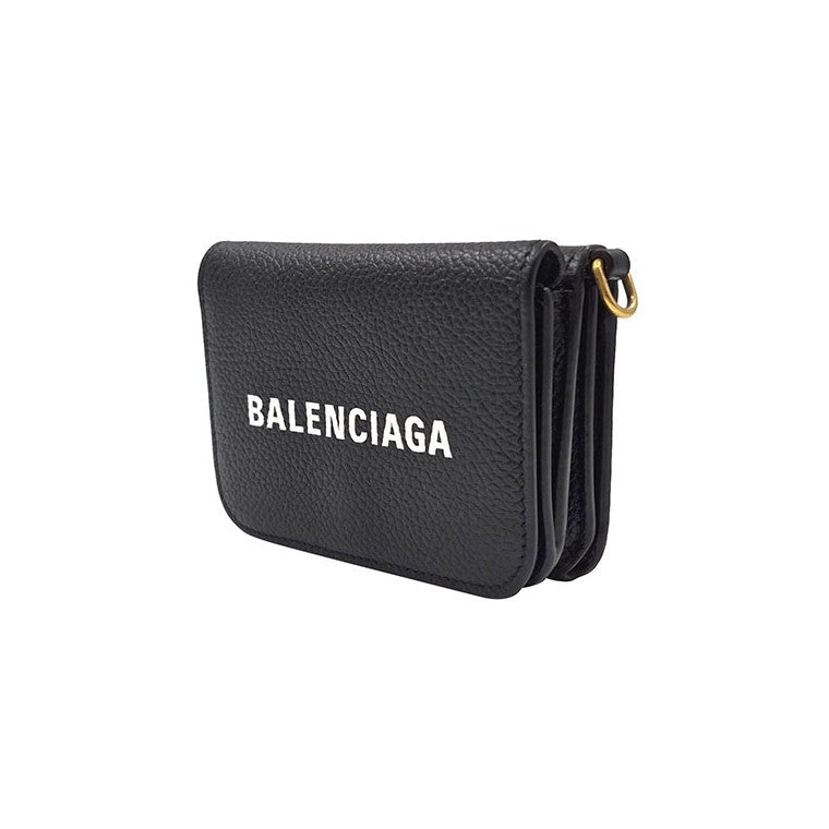 Balenciaga Cashmere Mini Chain Wallet Crossbody Bag (618145)