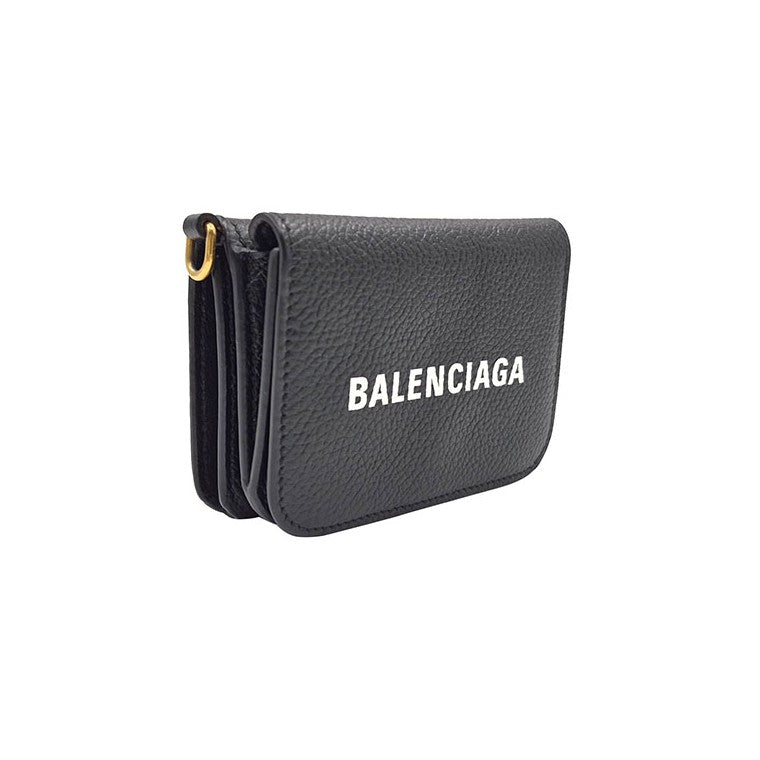 Balenciaga Cashmere Mini Chain Wallet Crossbody Bag (618145)
