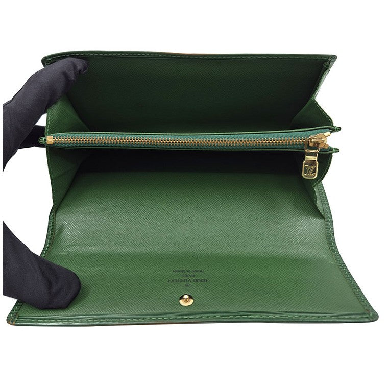 Louis Vuitton Epi long wallet