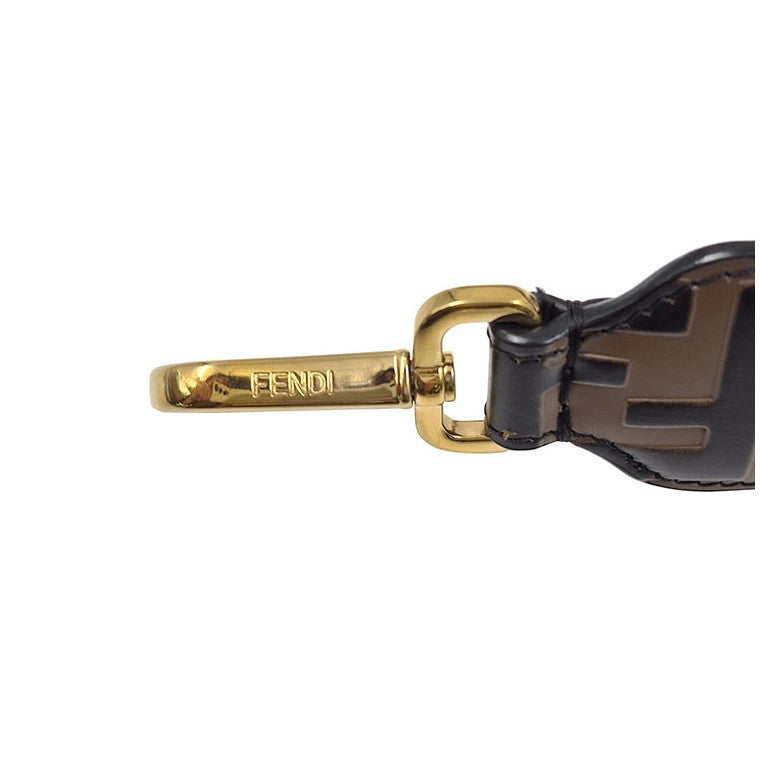 Fendi logo leather strap