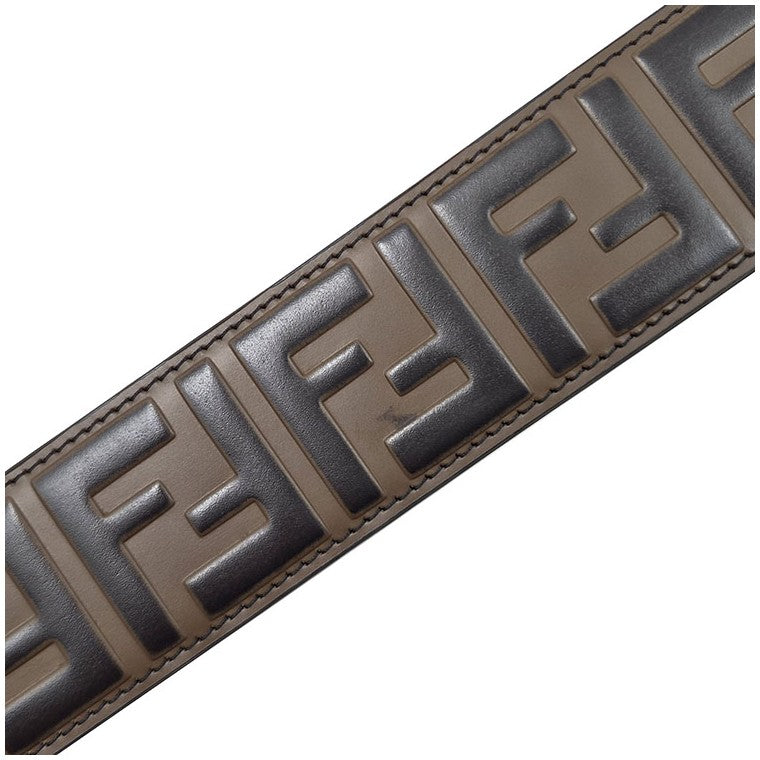 Fendi logo leather strap