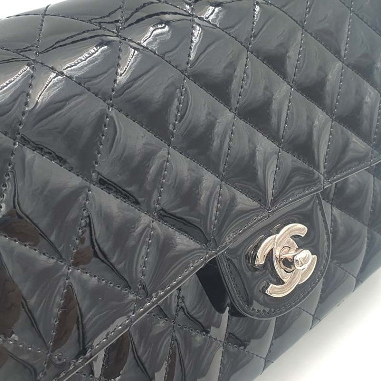 Chanel Patent Classic Medium