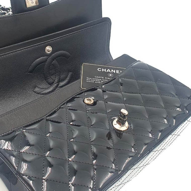 Chanel Patent Classic Medium