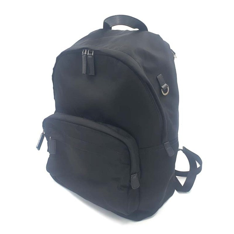 Prada Nylon Triangle Logo Backpack