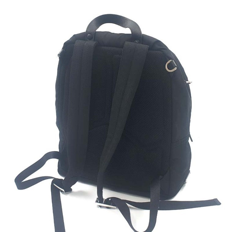 Prada Nylon Triangle Logo Backpack