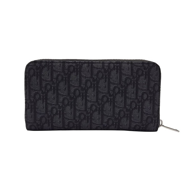 Christian Dior Oblique Zipper Long Wallet
