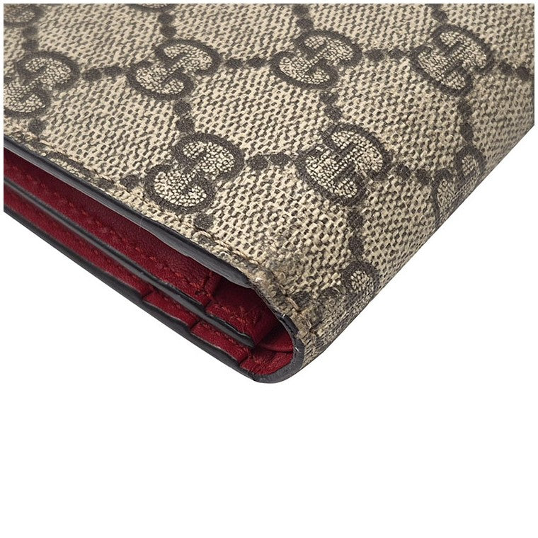 Gucci GG Supreme Cherry Wallet (476050)