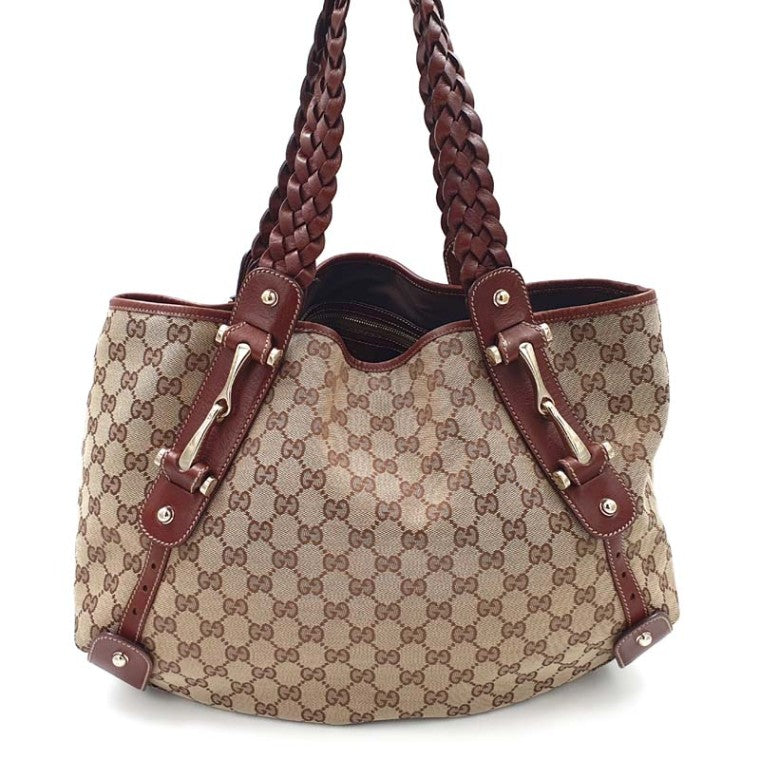 Gucci Jacquard Horsebit Shoulder 137621