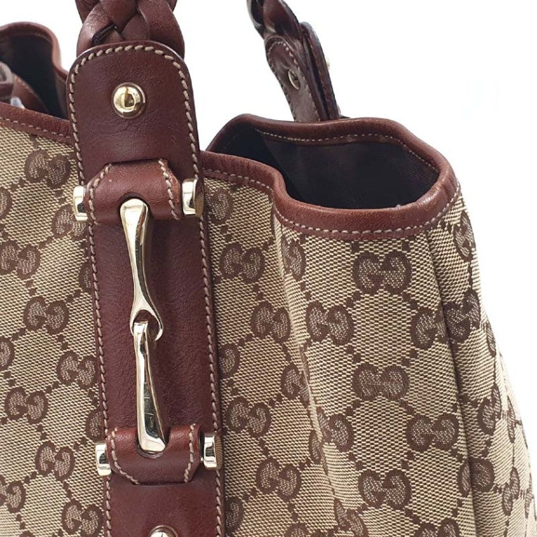 Gucci Jacquard Horsebit Shoulder 137621