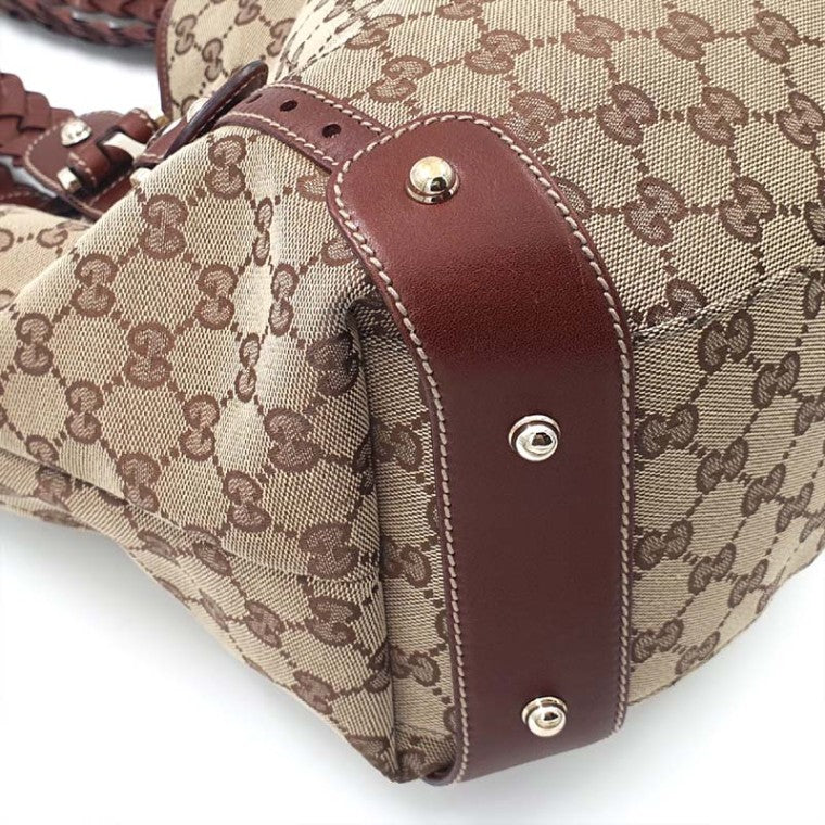 Gucci Jacquard Horsebit Shoulder 137621