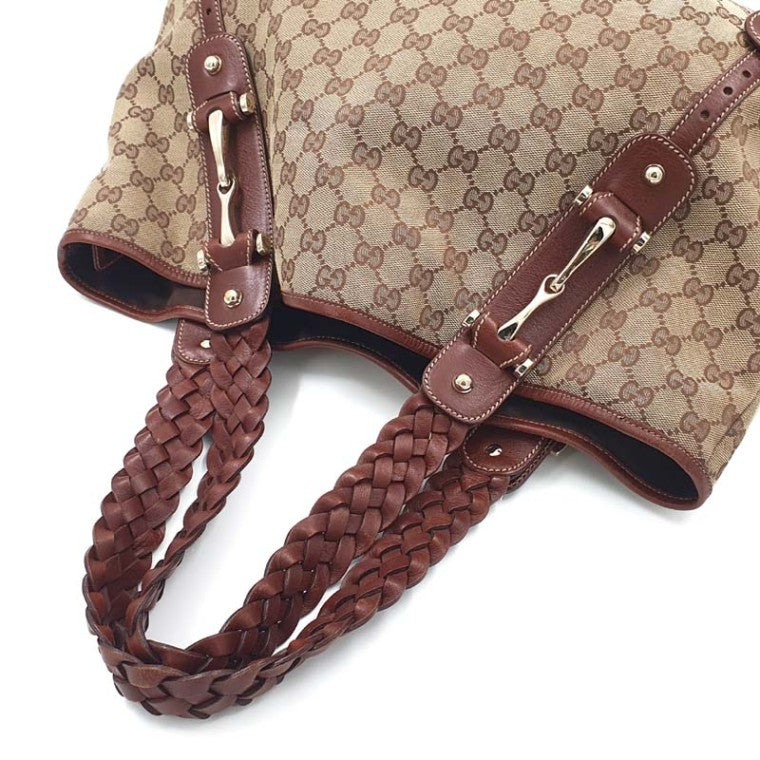 Gucci Jacquard Horsebit Shoulder 137621