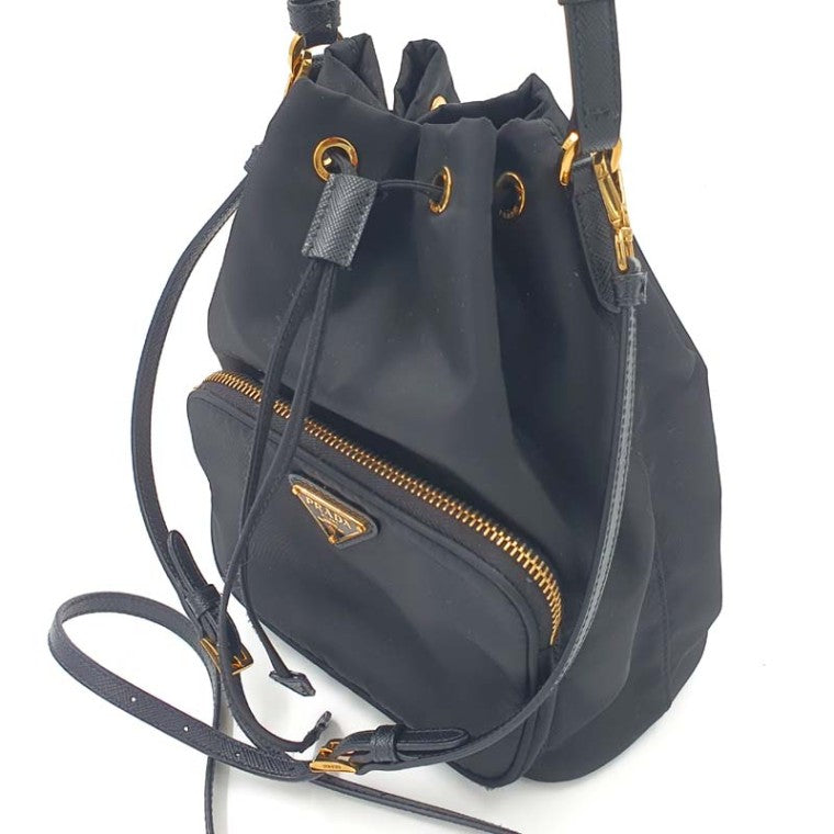 Prada Re-Ylon Pocono Bucket Bag