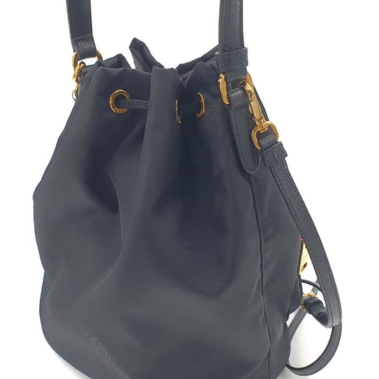 Prada Re-Ylon Pocono Bucket Bag