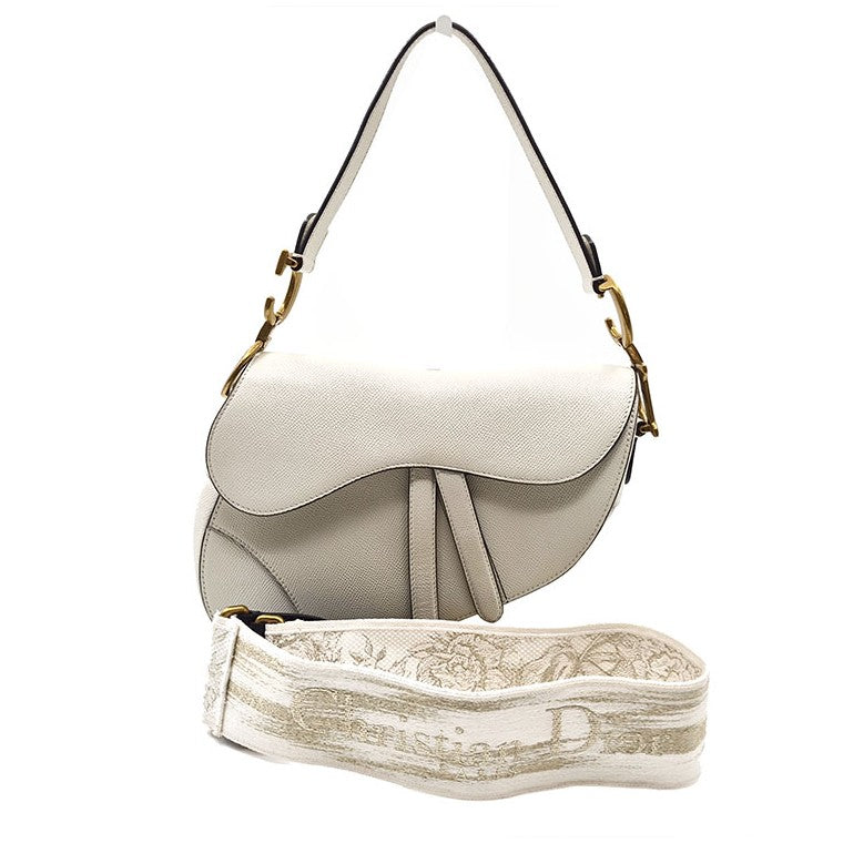 Christian Dior Saddle Bag + Strap