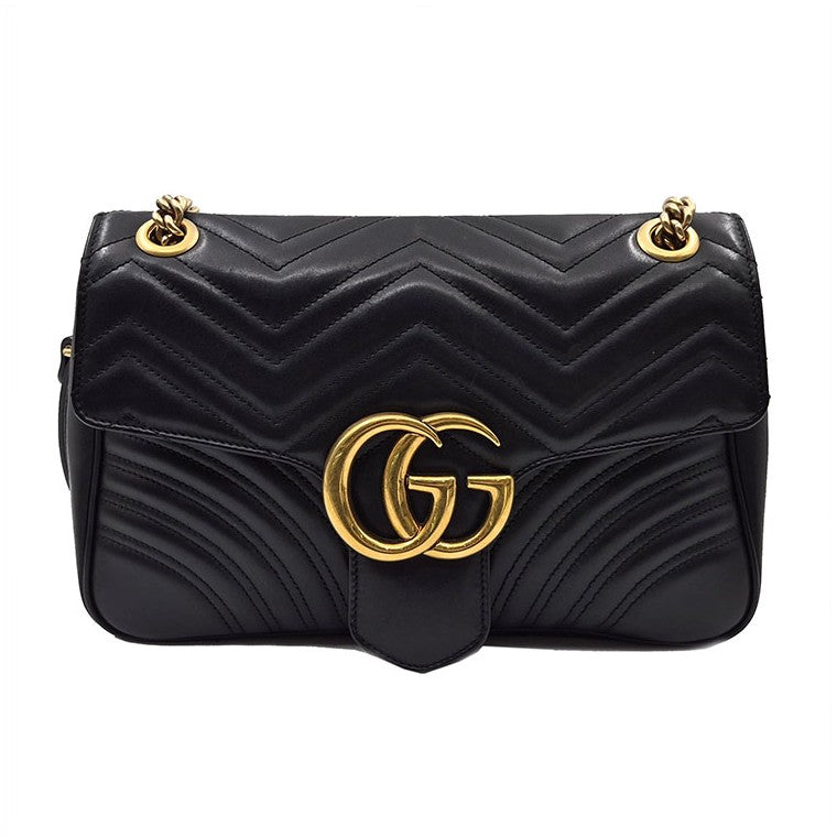 Gucci GG Marmont Matrasse Shoulder Bag (443496)