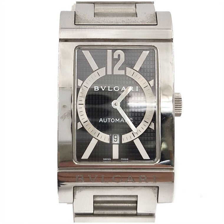 Bulgari Rectangro Steel Watch (RT 45 S)