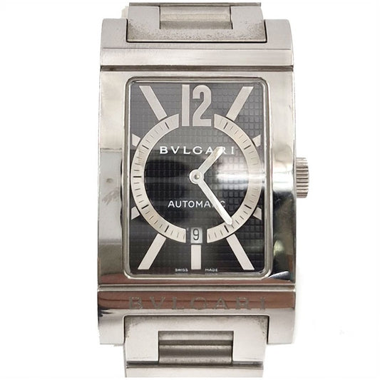 Bulgari Rectangro Steel Watch (RT 45 S)
