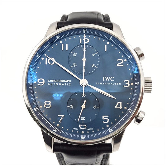 IWC Portugieser Chrono Steel Watch (IW371491)