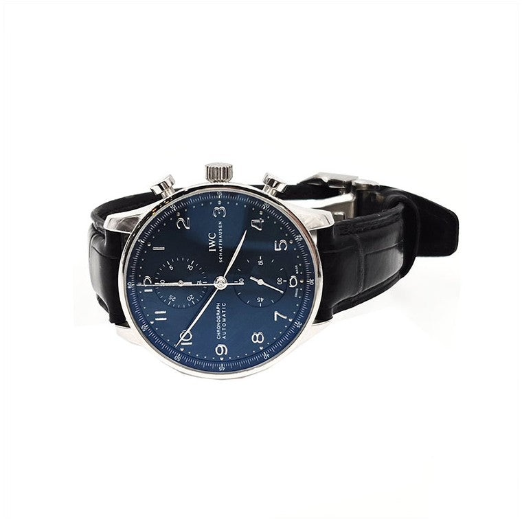 IWC Portugieser Chrono Steel Watch (IW371491)