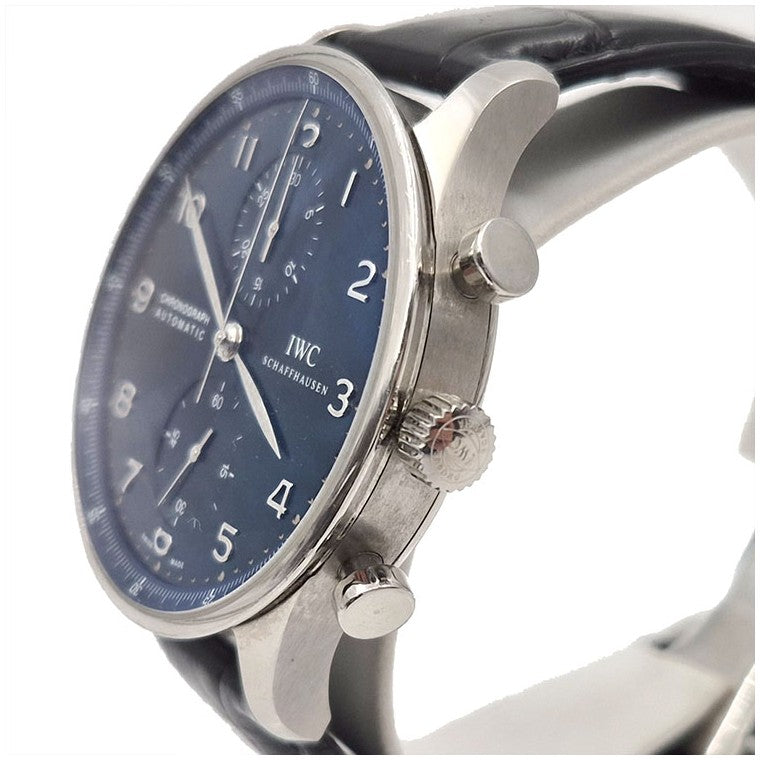 IWC Portugieser Chrono Steel Watch (IW371491)