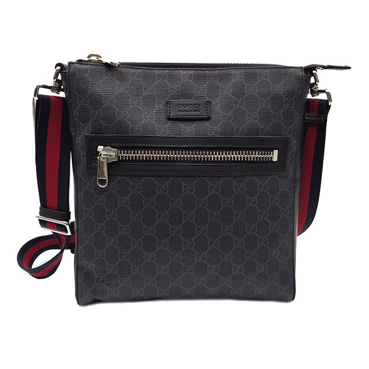 Gucci GG Supreme Messenger Crossbody Bag (474137)