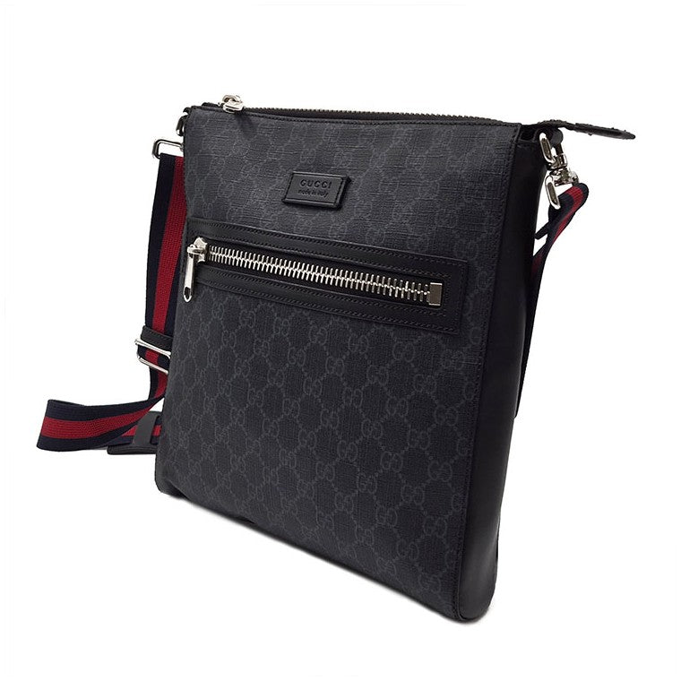 Gucci GG Supreme Messenger Crossbody Bag (474137)