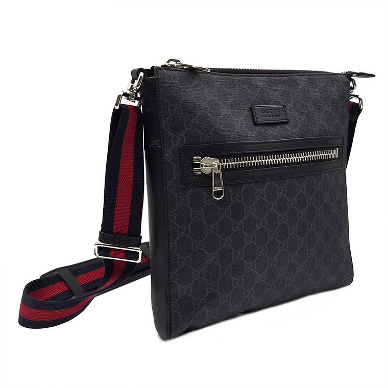 Gucci GG Supreme Messenger Crossbody Bag (474137)