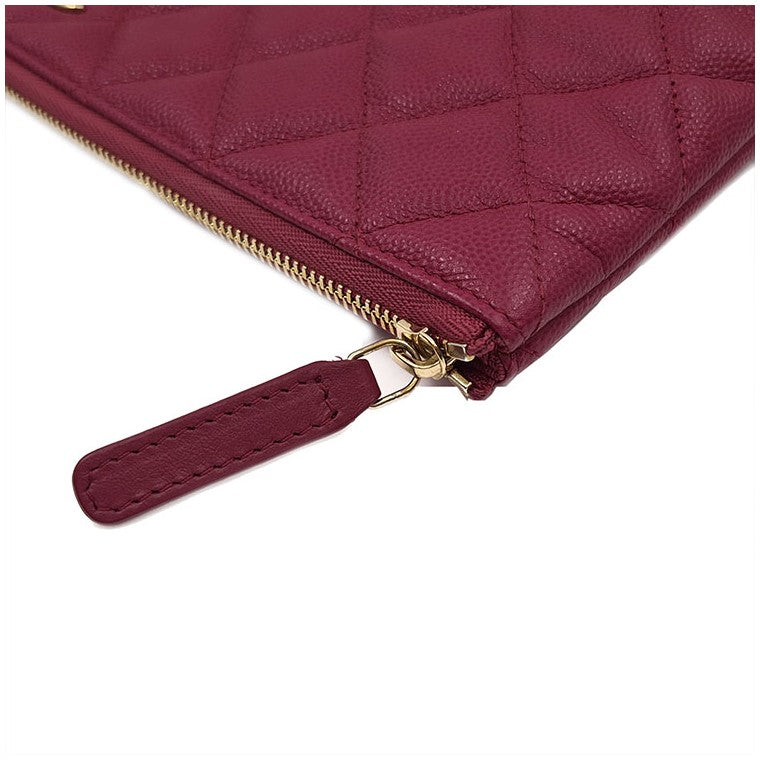 Chanel Caviar Classic Clutch New Medium