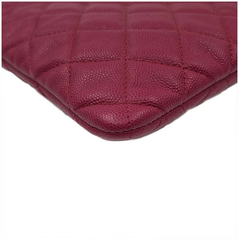 Chanel Caviar Classic Clutch New Medium