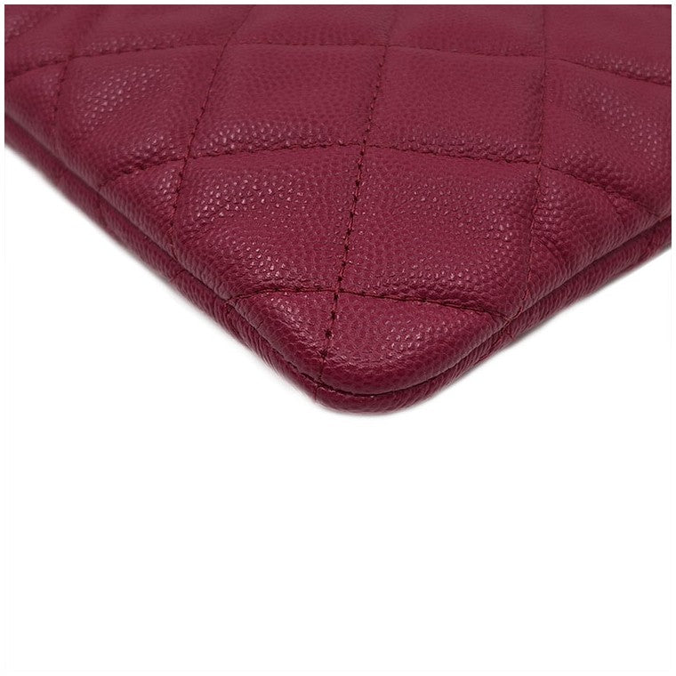 Chanel Caviar Classic Clutch New Medium