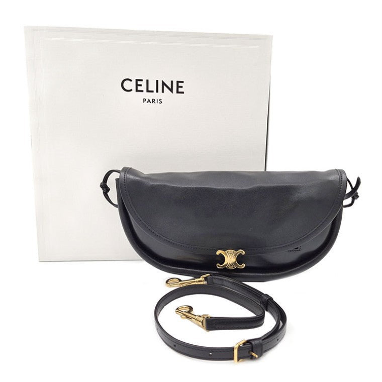 Celine Little Halfmoon Soft Triomphe Bag