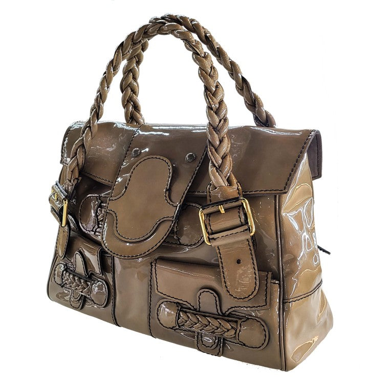 Valentino Patent Tote Bag