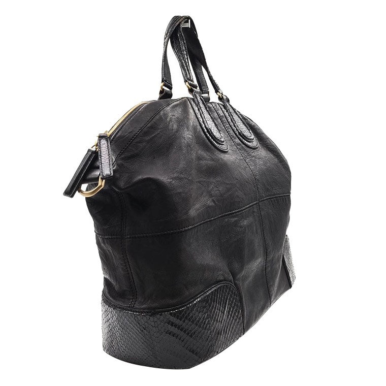 Givenchy Python Nightingale Tote Bag