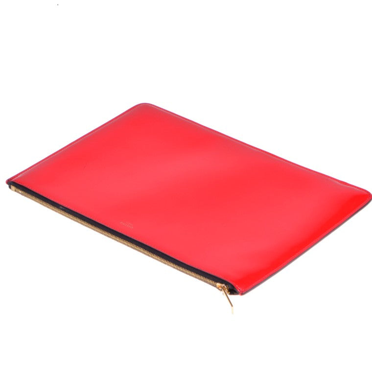 Celine red clutch