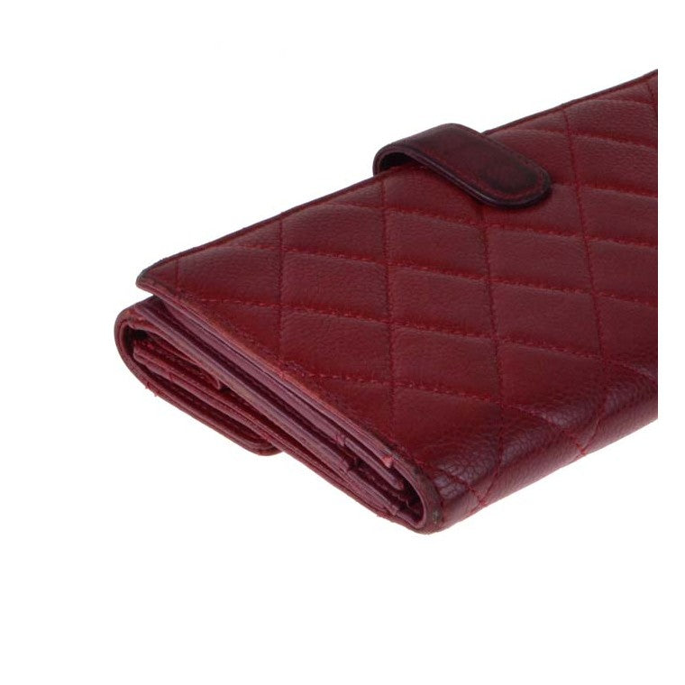 Chanel caviar long wallet