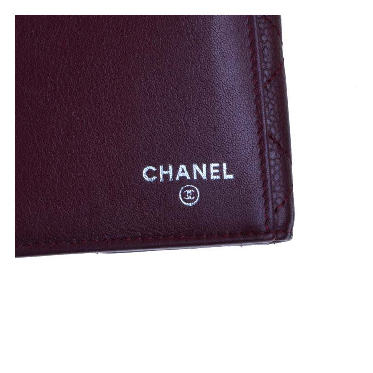 Chanel caviar long wallet