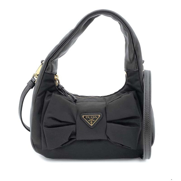 Prada Re-Nylon Ribbon Mini Crossbody Bag (1BC241)