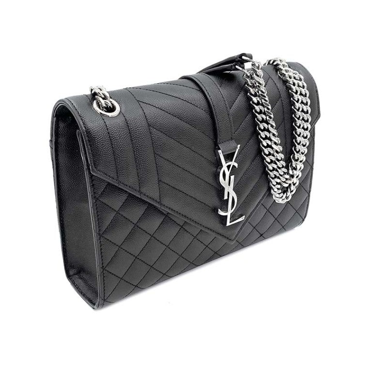 Saint Laurent Envelope Chain Shoulder Bag (600185)
