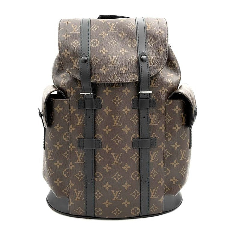 Louis Vuitton Monogram Macassar Christopher Backpack PM