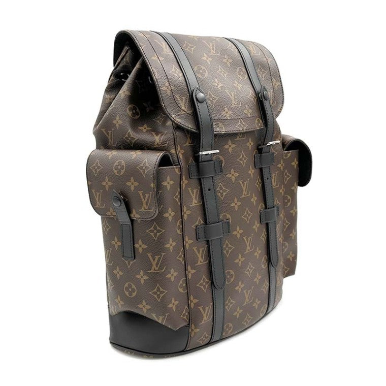 Louis Vuitton Monogram Macassar Christopher Backpack PM