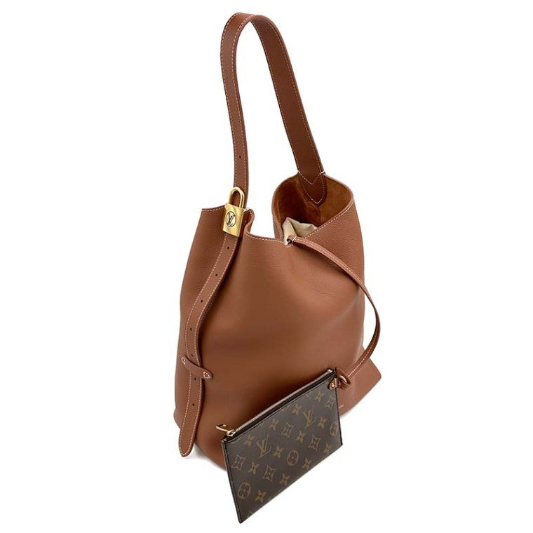 Louis Vuitton Low Key Hobo Bag MM (Cognac)
