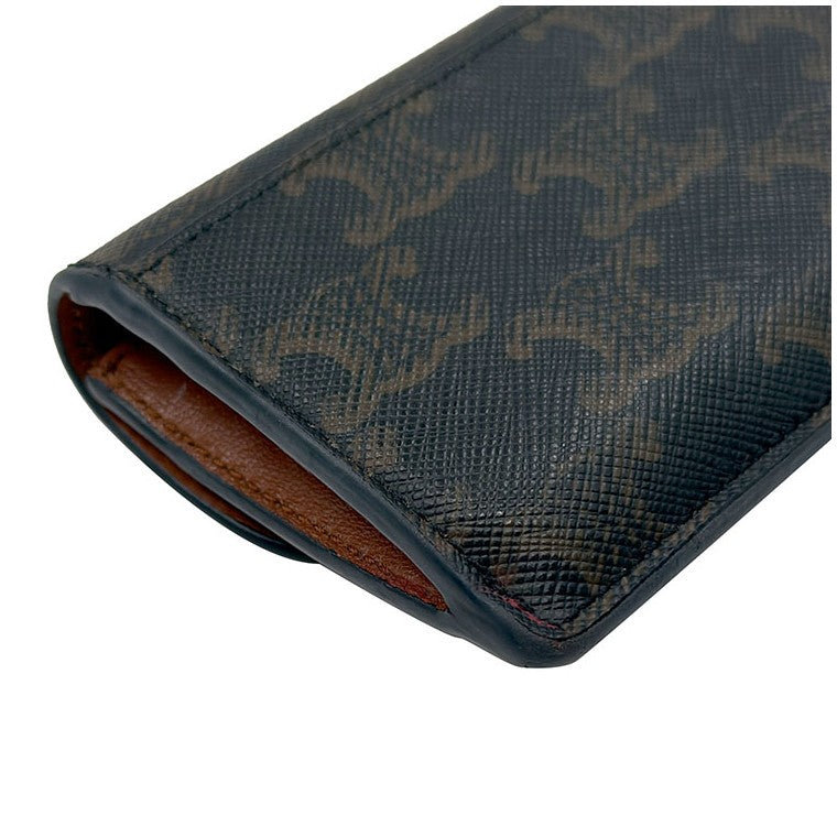 Celine Triomphe flap card wallet