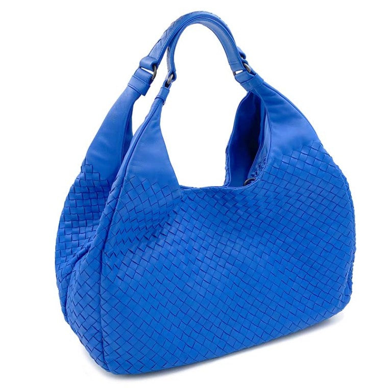 Bottega Veneta Trecciato Napa Campana Hobo Bag