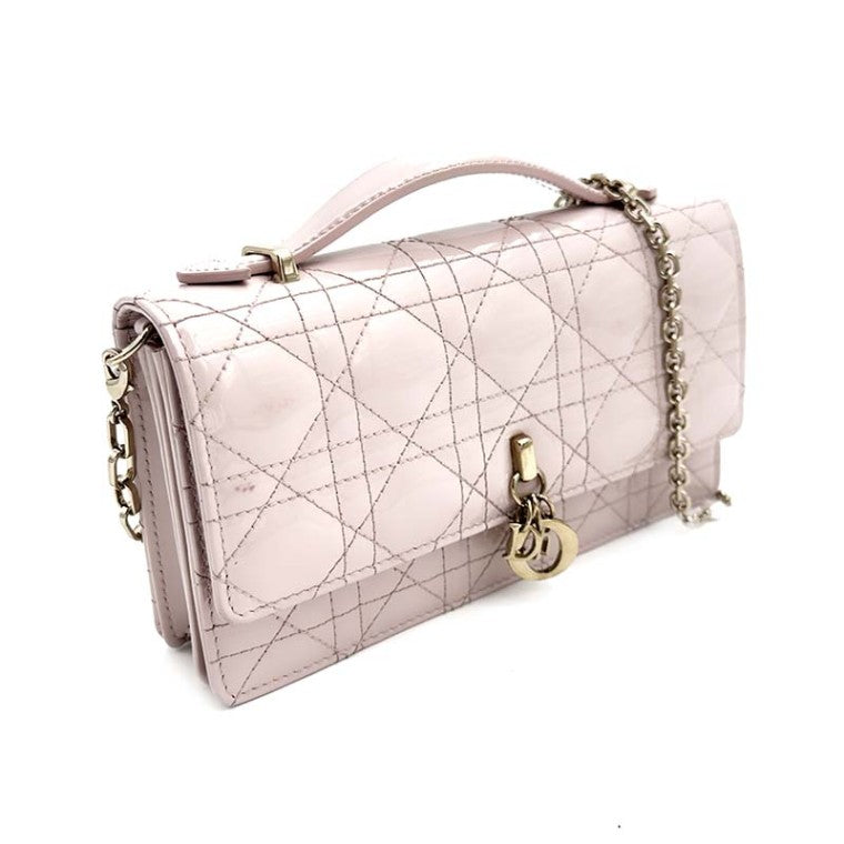 Dior My Dior Cannage Chain Crossbody Bag